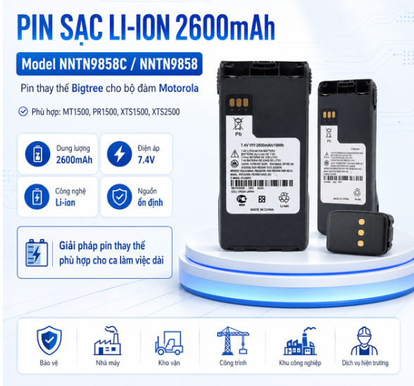 Pin NNTN9858C/NNTN9858
