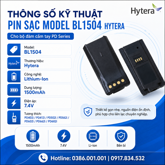 Pin BL1504