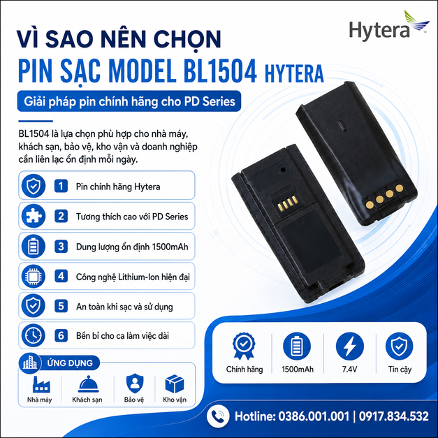 Pin BL1504