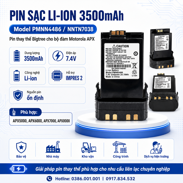 Pin PMNN4486/NNTN7038