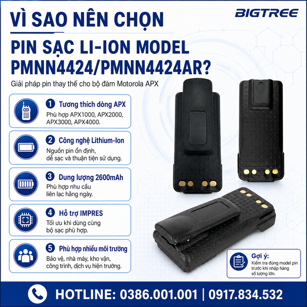 Pin PMNN4424/PMNN4424AR