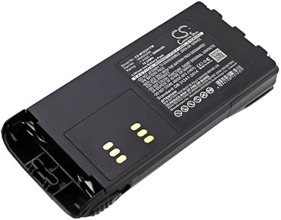 Pin thay thế chất lượng cao cho bộ đàm Motorola XTS1500, XTS2500, PR1500, MT1500