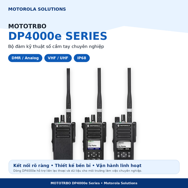 MOTOTRBO DP4000e Series