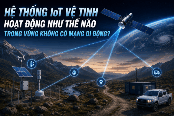 IoT vệ tinh không có mạng di động