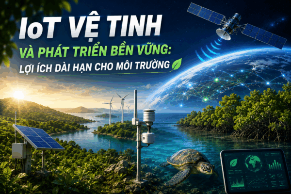 IoT vệ tinh và phát triển bền vững