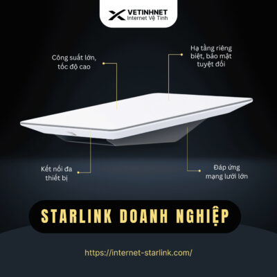 Bộ Phát Wifi Starlink Doanh Nghiệp: Kết Nối Siêu Tốc – Dẫn Đầu Công Nghệ