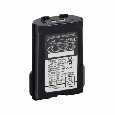Pin Lithium-Ion Battery Pack BP-245H Icom Dành Cho Thiết Bị Dòng IC-F3061/F4061 series, IC-F3161/F4161 series, IC-F3063/F4063 series
