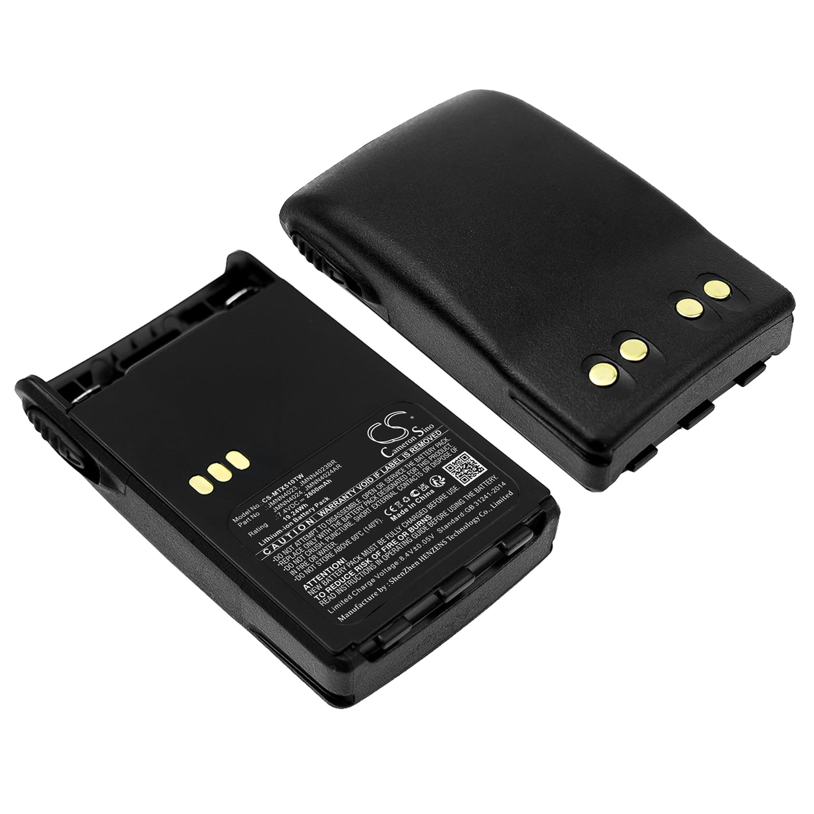 Pin Lithium chống cháy nổ 1800mAh Model PMNN4073A Motorola Cho Thiết Bị Bộ Đàm Dòng GP328 Plus/GP338