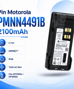 Pin IMPRES™ Lithium-Ion Battery Pack PMNN40491 Motorola Solutions Dành Cho Các Dòng DP2000, DP2000e series