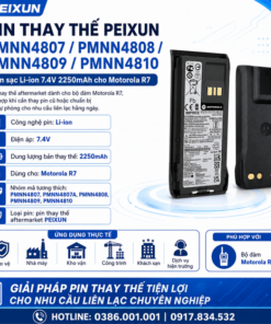 Pin PMNN4807/PMNN4808/PMNN4809/PMNN4810