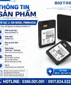 Pin sạc Li-ion Model PMNN4451A