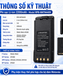 Pin sạc Li-ion 2200mAh Model RPB-NNTN4409