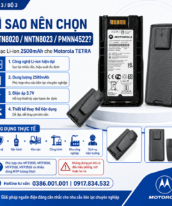 Pin sạc Li-ion 2500mAh Model NNTN8020/NNTN8023/PMNN4522