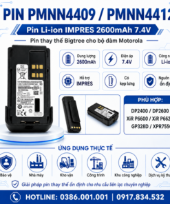Pin PMNN4409/PMNN4412