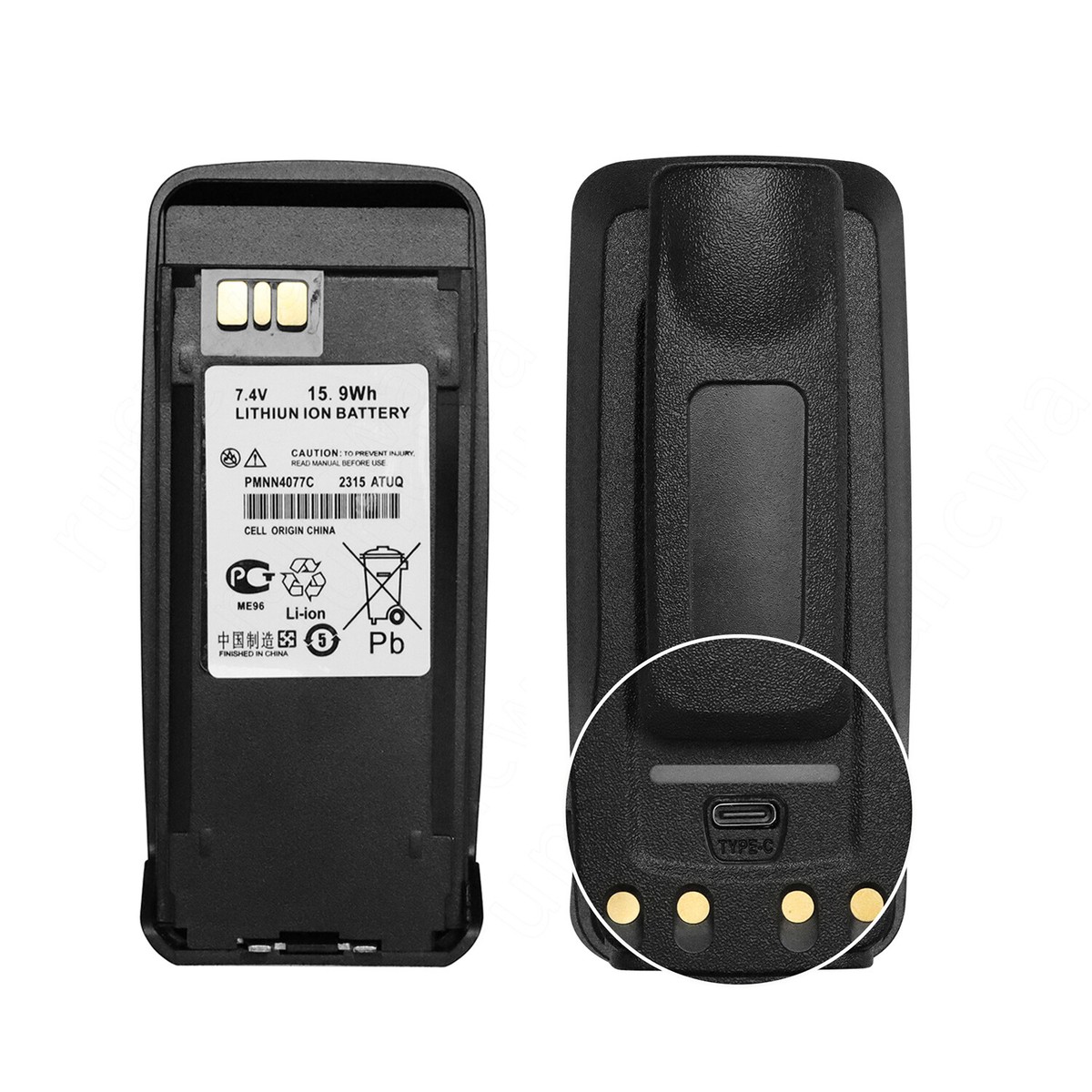 Pin sạc Li-ion IMPRES 3200mAh Model PMNN4077/PMNN4077C Bigtree Cho Thiết Bị Bộ Đàm Motorola Dòng DP3400/DP3600/XPR6300 - Ảnh 3