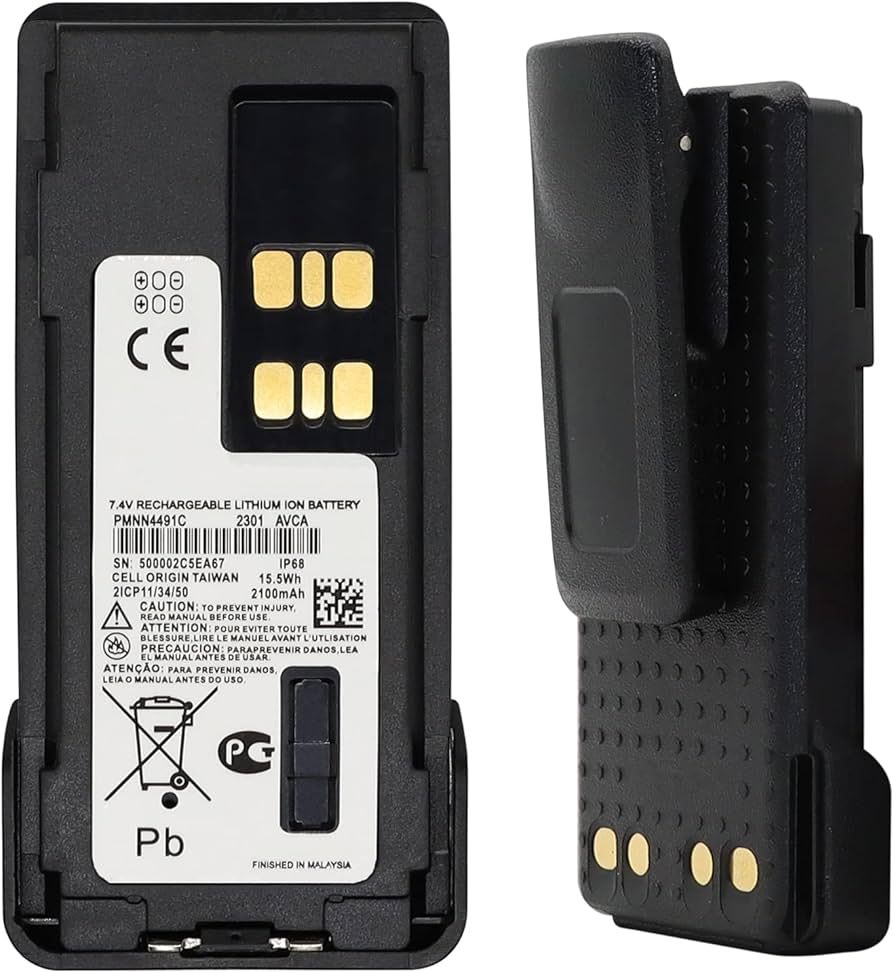 Pin sạc Li-ion 5000mAh USB-C Model PMNN4409/PMNN4543/PMNN4491 Cho Thiết Bị Bộ Đàm Motorola Dòng XPR3300/DP4400/XPR7000 - Ảnh 3