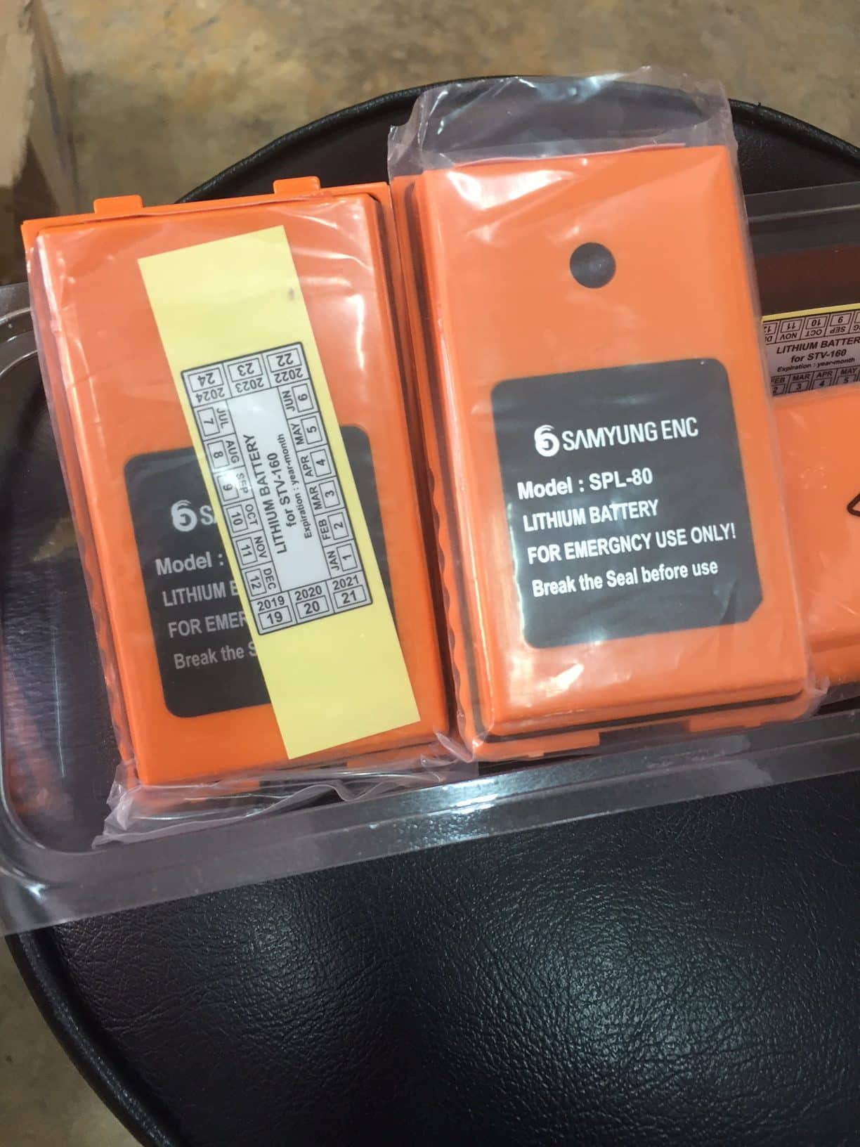Pin Lithium Samyung SPL-80 Cho Bộ Đàm STV-160 GMDSS - Ảnh 3