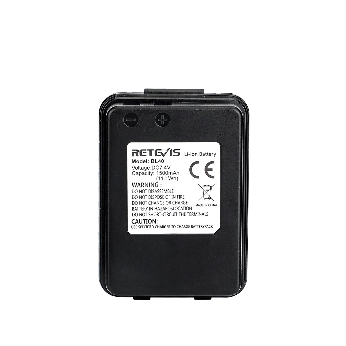 Pin Original Li-ion Rechargeable Battery Pack Dành cho Retevis RM40 - Ảnh 2