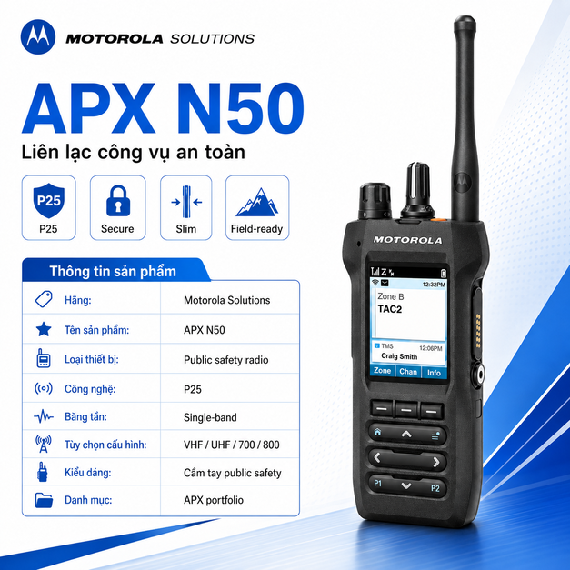 Motorola APX N50